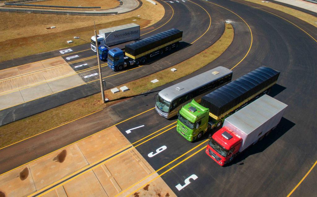 Campo de provas da Mercedes-Benz