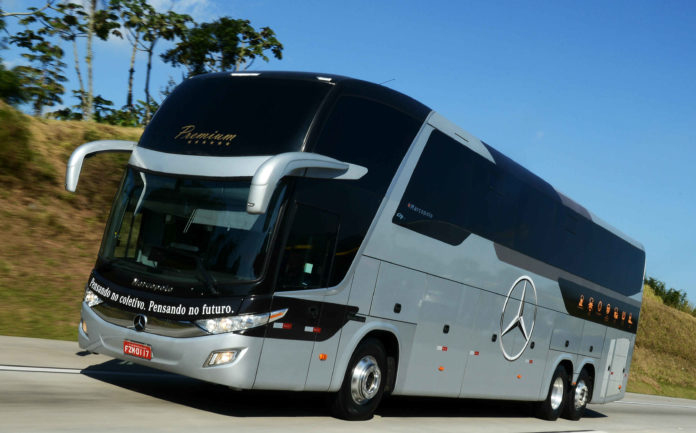 Sistemas autônomos nos ônibus Mercedes-Benz