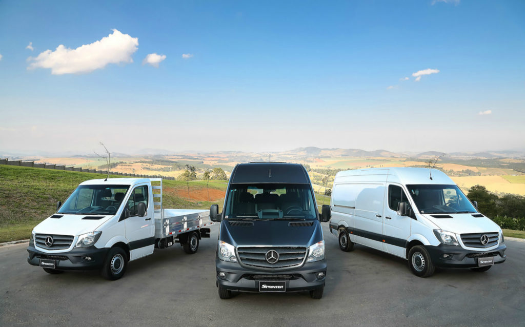 Linha de comerciais leves Mercedes-Benz Sprinter