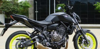 Yamaha MT-07 modelo 2019