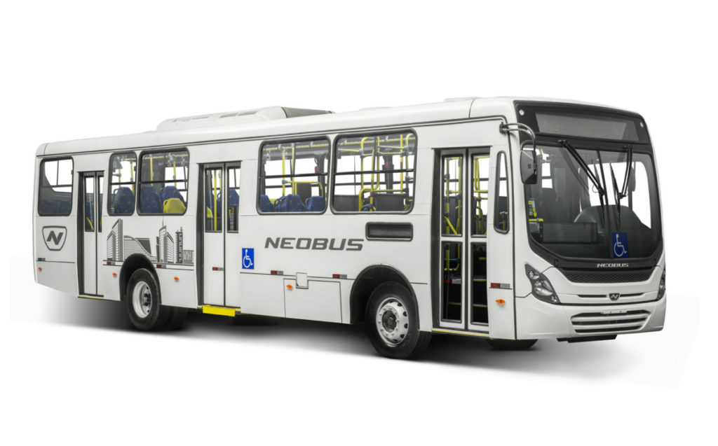 Ônibus Neobus New Mega da empresa Viamão