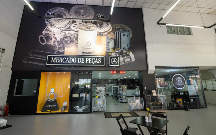 “Mercado de Peças Mercedes-Benz”