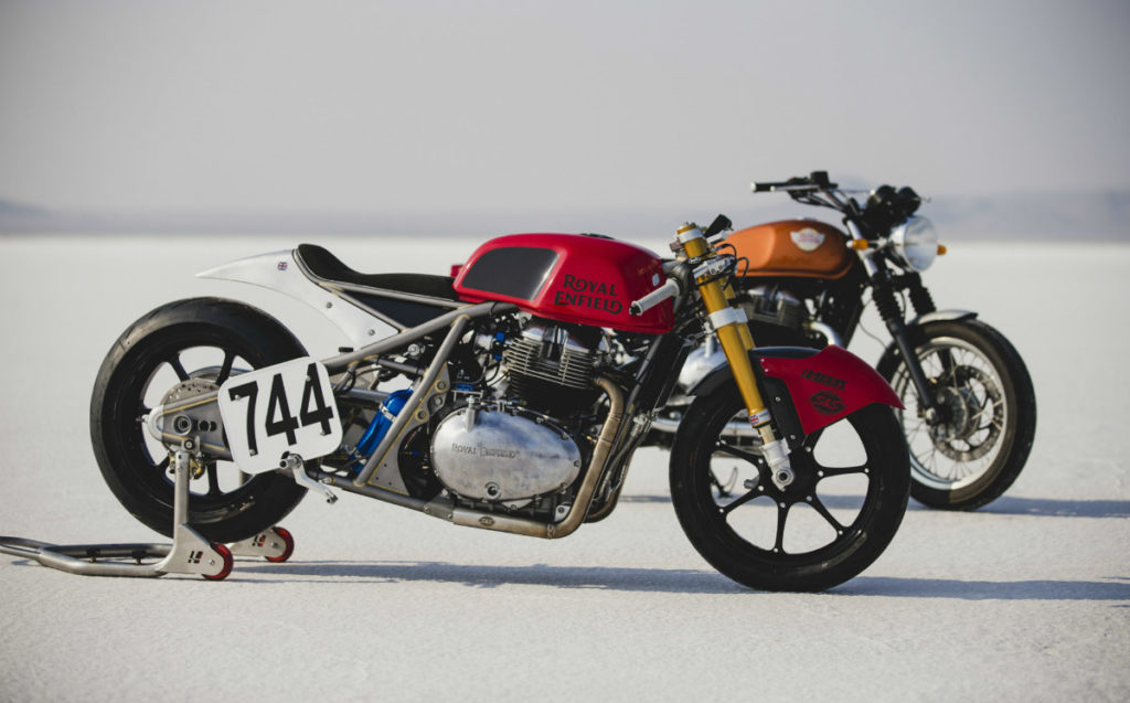 Royal Enfield Boneville Racer 