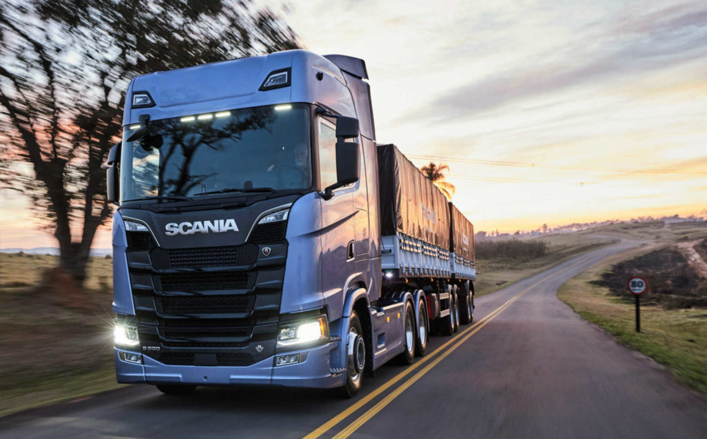 Nova geração de caminhões Scania 