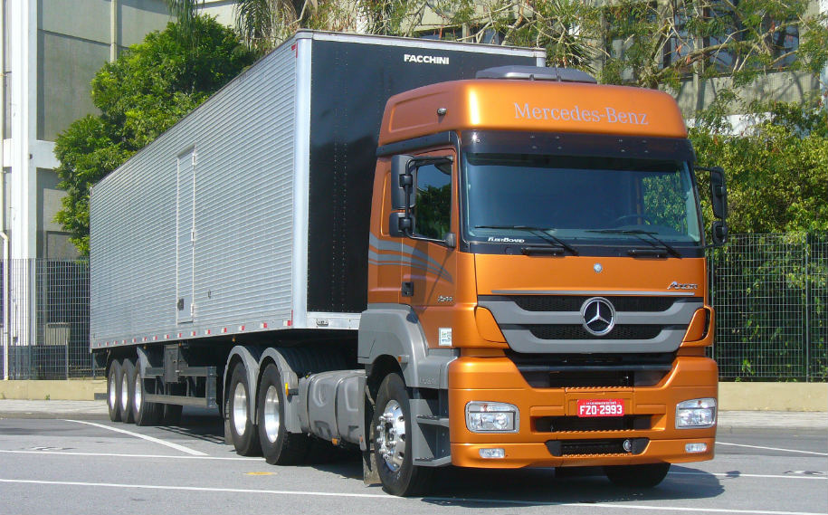 Mercedes-Benz Axor 2544 - Bruto de entrada - Roda Rio